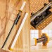 956pcs, 39inch for Demon Slayer Sword Building Block Model, Samurai Sword Set with Scabbard and Stand, Best Gift for Anime Fans (Agatsuma Zenitsu Sword)