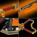 1478pcs, 82inch for Demon Slayer Sword Building Block Model, Samurai Sword Set with Scabbard and Stand, Best Gift for Anime Fans (Tengen Uzui Sword)