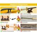 956pcs, 39inch for Demon Slayer Sword Building Block Model, Samurai Sword Set with Scabbard and Stand, Best Gift for Anime Fans (Agatsuma Zenitsu Sword)