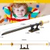 956pcs, 39inch for Demon Slayer Sword Building Block Model, Samurai Sword Set with Scabbard and Stand, Best Gift for Anime Fans (Agatsuma Zenitsu Sword)